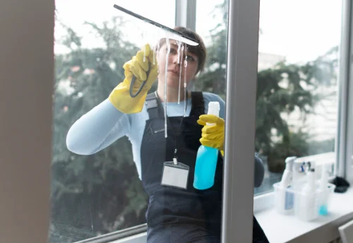Nettoyage de vitres intérieures et extérieures à Couesmes